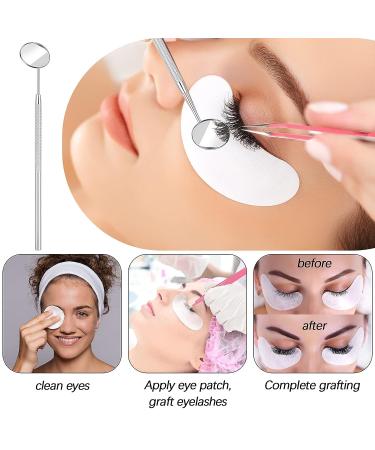 316 PCS Eyelash Extension Kit with Portable Air Conditioning Blower - Pink | Rechargeable Mini Fan, Mirror, Tapes, Tweezers & Brushes - Buy Online on GoSupps.com