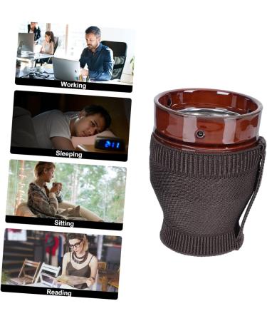 Beavorty Moxibuslass Schabeschale Smoke-Free Moxa Massage Tab & Ceramic Moxa Stick Burner for Moxibustion Therapy - Buy Online on GoSupps.com