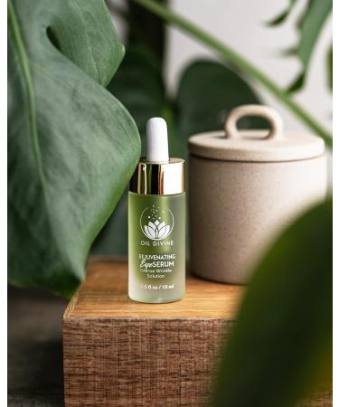 Rejuvenating Eye Serum - Intense Wrinkle Solution | Prickly Pear Oil & Squalene | 0.5 Fl Oz | Shop Internationally - Buy Online on GoSupps.com