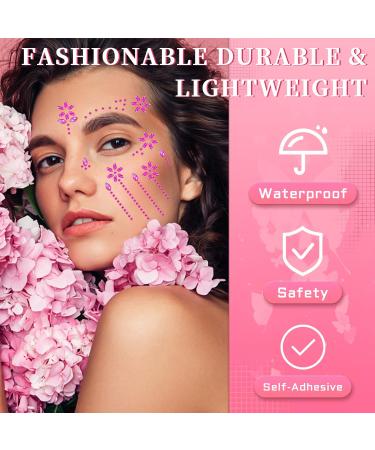 6 Sheets Festival Face Gems & Body Jewels for Women - Self-Adhesive Rhinestones, Stars, Butterflies - Perfect for Makeup & Festivals - Buy Online on GoSupps.com