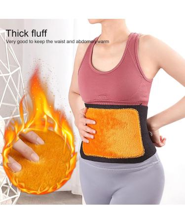 Rianpesn Adjustable Plush Waist Warmth Belt - Three-Row Thickened Thermal Belly Warmer for Back Relief | Cozy XL Design - Buy Online on GoSupps.com