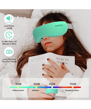 Dedakj Eye Massager with Heat & Bluetooth Music for Enhanced Sleep - Reduces Swelling Fatigue & Dark Circles - Buy Online on GoSupps.com