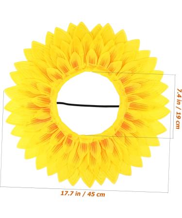 Alasum Sports Games Props Decor Sunflower Hood Yellow Flower Headgear Sunflower Headdress Kids Dresses Girl - Buy Online on GoSupps.com