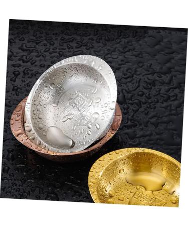 Zerodeko Stainless Steel Soy Sauce Dish Soy Sauce Bowls Soy Sauce Dispenser Small Condiment Bowls Metal Sauce Bowls Stainless Bowls Sauce Containers Travel Pickles Portable re-usable 9.50X8.00X5.50CM Silver - Buy Online on GoSupps.com
