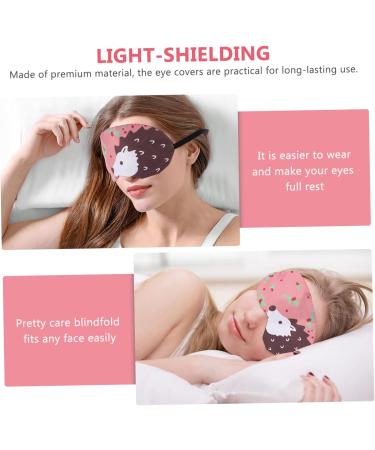 Frcolor Cute Eye Mask with Ice Cream Bag - Relaxing Facial Mask for Travel & Insomnium Relief - Buy Online on GoSupps.com