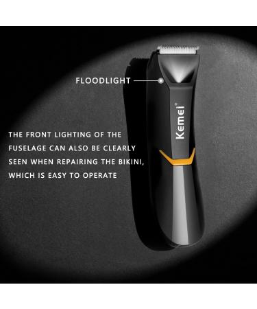 KEMEI 3208 Body Hair Trimmer for Men | Electric Groin Trimmers & Cordless Grooming Set | Multi-Function Washable Pubic Hair Shaver - Buy Online on GoSupps.com
