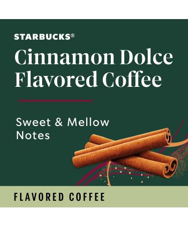 Starbucks Cinnamon Dolce Ground Coffee 11 oz x 6 Bags | 100% Arabica, No Artificial Flavors - Buy Online on GoSupps.com