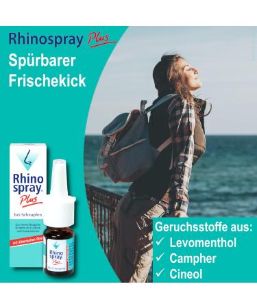 Rhinospray Plus - Instant Relief for Runny Nose & Sinus Inflammation | Tramazoline & Essential Oils | 2 x 10ml - Buy Online on GoSupps.com