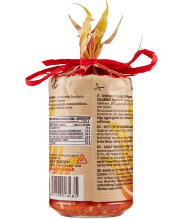 Delizie di Calabria Feu d'amour - Hot Chili Sauce 280g - Buy Online on GoSupps.com