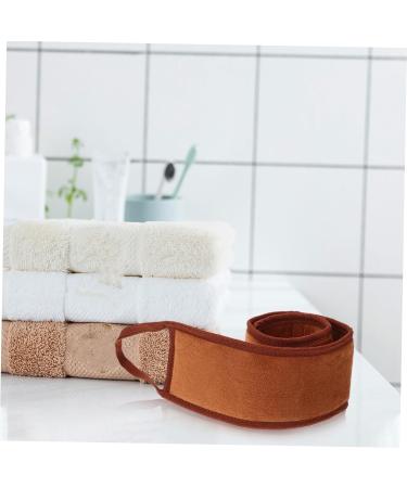  TOVINANNA Strip Pull Back Adults for Washable Women Lotion Apply Cream Body Self-Tanning Back Applicator Body Scrub Plush Brown - Buy Online on GoSupps.com