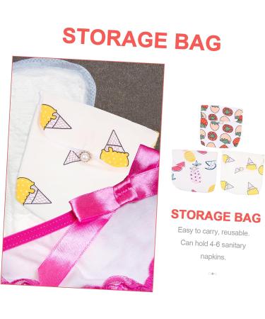 3Pcs Large Capacity Makeup & Toiletry Bag Set for Traveling | Portable Period Pad Pouch Holder | Healvian - Buy Online on GoSupps.com