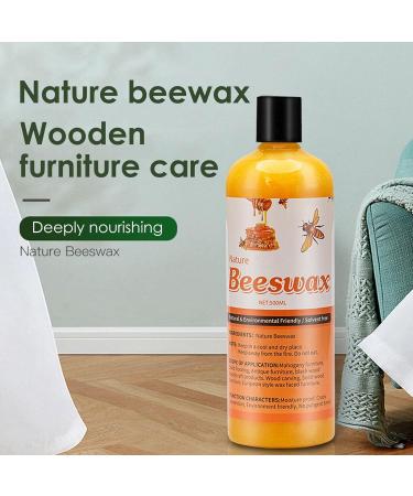 Furniture Care Beeswax 500ml Natural Wood Care Beeswax Waterproof Abrasion-Resistant for Furniture Care & Wood Protection of Wooden Furniture Polishing Agent for Wood Cleaner and Polish - Buy Online on GoSupps.com