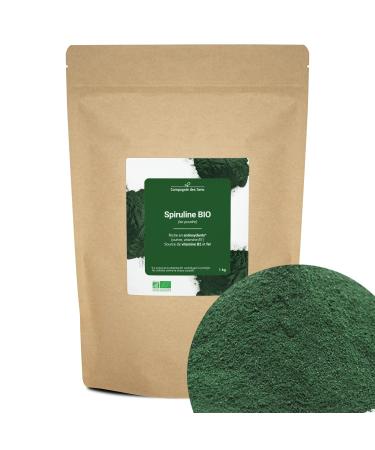 Spirulina powder ORGANIC - Bulk superfoods - 1 kg