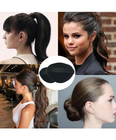 2-Piece Dutt Pillow Set | Nylon Invisible Fluffy Hair Accessories for Volume & Style | Perfect for Parties & Special Occasions - Buy Online on GoSupps.com