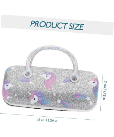 Buy Wofashpuret Portable Glasses Case for Kids | Floating Backpack Handbag & PU Leather Protective Case | Perfect for Swimming & Travel - 16.00x7.00x4.00cm - Buy Online on GoSupps.com