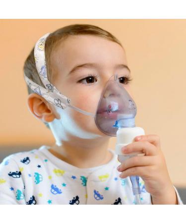 No-Slip Nebulizer Head Strap for Kids | Adjustable Mask Holder for Cool Mist Inhaler | Children's Nebulizer Mask Accessories - Buy Online on GoSupps.com