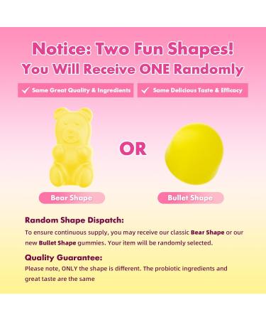 MEENCCD Her Juicy Feminine Probiotics Gummies with Slippery Elm & Lactobacillus Blend Supports pH Balance & Immune Function Promotes Vaginal Wellness Pineapple Flavor 60 Count - Buy Online on GoSupps.com