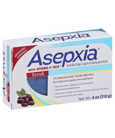 Asepxia Cleansing Bar Scrub 4 oz Multipack - Pack of 5 | Exfoliating Scrub Bar - Buy Online on GoSupps.com