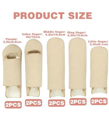 Canipha 10-Pack Castor Oil Wraps for Finger Arthritis & Tingling - Reusable Castor Oil Pads - Buy Online on GoSupps.com
