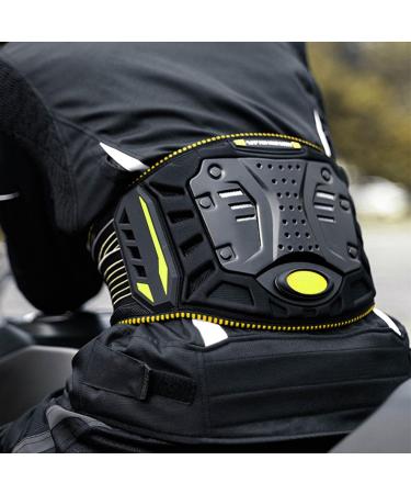 Pomya Motorcycle Back Brace | Impact Resistant Lumbar Belt for Off Road Riding | Lightweight & Breathable (Small 13.5x18.5cm - Buy Online on GoSupps.com
