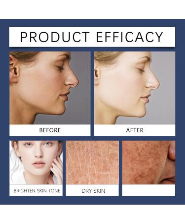 YOENBG Bright Whitening Face Cream deepacting moisture and antiaging skin care cream with vitamin C niacinamide and hyaluronic acid gentle antiblemish agent for all skin types 3 - Buy Online on GoSupps.com