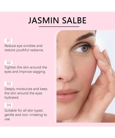  BAInuai Jasmine Ointment Plus collagen eye cream for dark circles collagen and aloe vera eye cream (2) - Buy Online on GoSupps.com