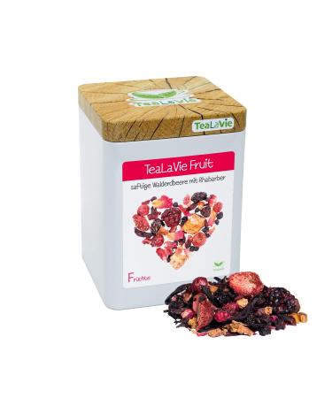 TeaLaVie - Wild Strawberry Rhubarb (100g) TeaLaVie Fruit - Loose fruit tea also as children's tea without sugar