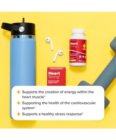 Redd Remedies, Heart Strong, Supports Cardiovascular Health, 60 Tablets - Buy Online on GoSupps.com