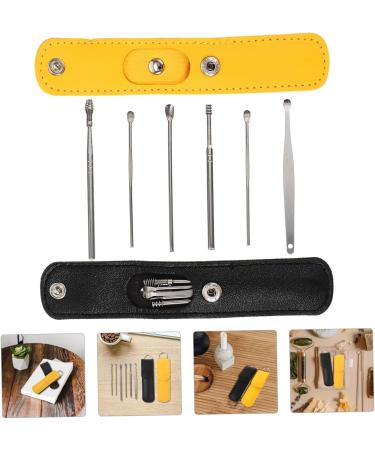 KESYOO 8sets Wear-Resistant Ear Wax Tool Set Compact Ear Cleaning Kit for Adults Portable and Easy to Use Includes for Home and Travel - Buy Online on GoSupps.com