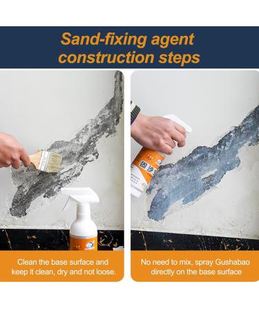 Wall crack repair invisible latex resin adhesive spray sealant 500 ml multifunctional protective product ideal for repairing broken concrete - Buy Online on GoSupps.com