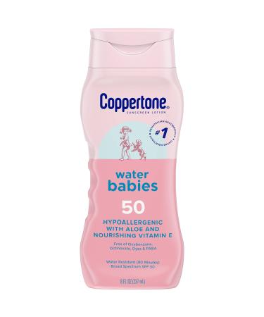 Coppertone Water Babies Sunscreen Lotion SPF 50 8 fl oz (237 ml)
