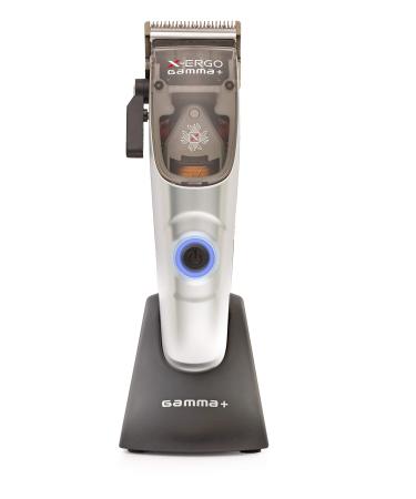 Gammapiu 'Gammapi X-ERGO electric shaver for men clipper professional Klinge Tafeper 45 mm DLC Black Diamond Carbon men's razor with blade setting long battery life hair cutter 8 combs