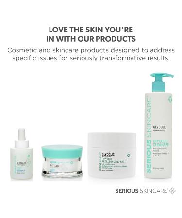 Buy Serious Skincare Glycolic Cleanser 4 oz - Exfoliating Face Wash for Radiant Skin | International Shipping - Buy Online on GoSupps.com