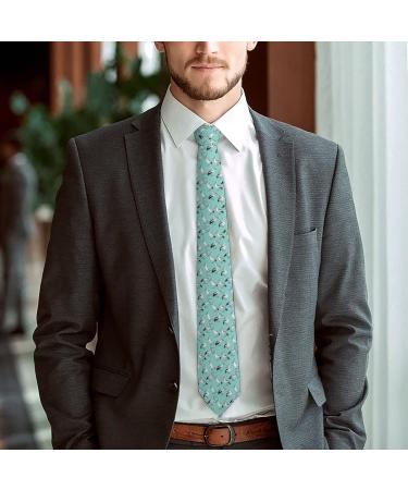 Cartoon Pelicans Men's Tie - Perfect for Formal Occasions and Wedding Parties - Buy Online on GoSupps.com