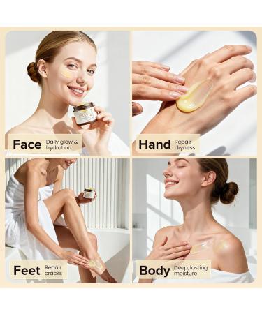 Sunbose Beef Tallow Balm for Skin: Grass-Fed With Honey & Beeswax - Non-Greasy Moisturizing - For Sensitive Moms with Babies in Daily Moisturizer - Skin Care for Dry Skin - Light Scent - 2oz - Buy Online on GoSupps.com