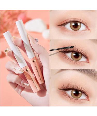 Ultra-fine Mascara 5ML Waterproof Non-Smudge Thick Curling Fine Brush Mascara 2.5mm Without Clumps or Spots Slim Brush Head Sweatproof Beauty Uwariloy - Buy Online on GoSupps.com