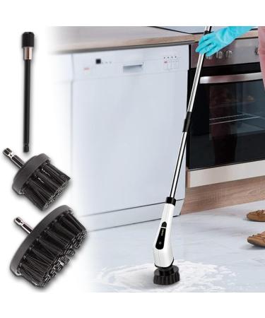 Skoulazeo Drill Brush Attachments for Cleaning | Power Scrubber Cleaning Brush Extended Long Attachment Set - All-Purpose Scrub Brushes Kit for Grout Floor Tub Tile Bathroom - Buy Online on GoSupps.com