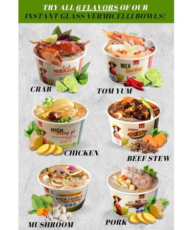 SIMPLY FOOD Tom Yum Vermicelli / Mien Tom Yum 9 Bowls X 2.6 OZ - Buy Online on GoSupps.com