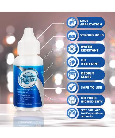 Wig Glue for Lace Wigs - 1.3oz Invisible Bonding | Firm Hold Latex-Free Waterproof | Secure Natural-Looking Hairpieces - Buy Online on GoSupps.com