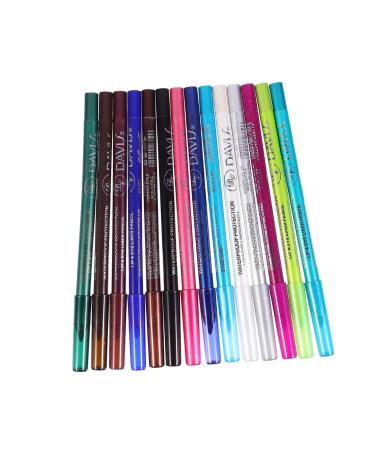 AUTSUPPL 14pcs Eyeshadow Pencil Set Eye Makeup Accessory Girl Eye Liner Drawing Pencil Girl Eyeliner Pencil Eye Lining Tool Eyeliner Drawing Tool Makeup Eye Liner Pencil Eye Lining Pencil