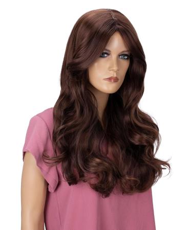 Buy CAISHA Wig Fanni - Voluminous Long Wavy Brown Mix Hair for Cosplay & Theater | #30H27 WLY1 - International Shipping Available - Buy Online on GoSupps.com