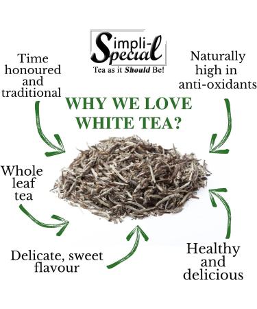 Simpli-Special Pomegranate Dragon Fruit Premium Green & White Loose Leaf Tea Blend - 100g Resealable Pouch | Real Fruit Pieces & Chinese Tea from Hunan Province | Pack of 1 - Buy Online on GoSupps.com