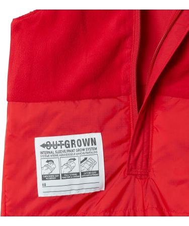 Columbia Kids' Snowslope II Bib Mountain Red Large - Waterproof Winter Overalls - Buy Online on GoSupps.com
