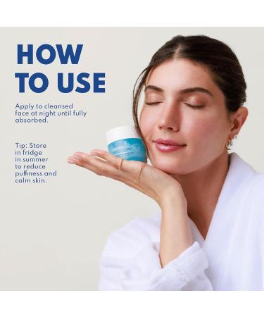 Alma K Nourishing Night Cream - Face Cream for All Skin Types - Facial Moisturizer with Dead Sea Minerals - Face Moisturizer for Women - 1.7 oz - Buy Online on GoSupps.com