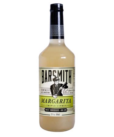 Barsmith Bar Essentials Margarita Mix, Triple Citrus Blend with Lime, Orange & Lemon Juice, 32-oz. Bottle, Pack of 1 Margarita 32 Fl Oz (Pack of 1)