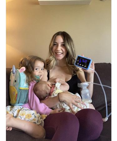 Bellababy Double Electric Breastfeeding Pump | Touch Screen | Pain-Free | Strong Suction | 4 Models | 9 Levels | 24mm Flanges - Buy Online on GoSupps.com