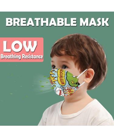 Amdole 50-Piece Children s Colored Mouth Protection | Cute Motif 3D Fish-Shape Masks for Boys & Girls | 4-Layer Breathable Cloth Bandana - Buy Online on GoSupps.com