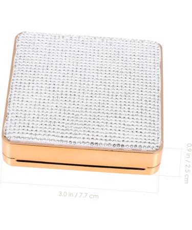 POPETPOP 5pcs Box Empty Box Make up Powder Case Empty Foundation Case Storage Box Square Travel - Buy Online on GoSupps.com