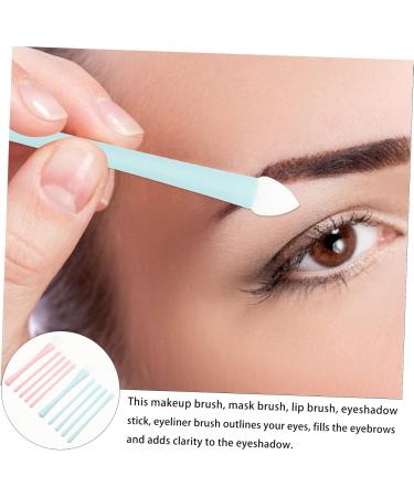 Angoily 2 Sets Silicone Makeup Brush Lip Applicators Concealer Eye Brush Lip Gloss Wand Silicone Facial Brush Applicator Eyeliner Lipstick Silica Gel - Buy Online on GoSupps.com