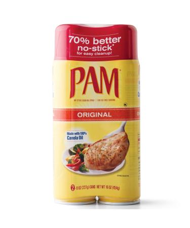 PAM No-Stick Cooking Spray - 2/8oz cans